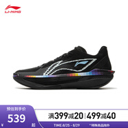 李寧（LI-NING）Ultra Light丨超輕beng科技夏季透氣籃球鞋男鞋專業(yè)比賽運動鞋 黑色-6 42
