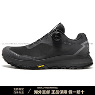 凱樂(lè )石（KAILAS）括蒼BOA登山防滑透氣低幫跑山徒步鞋男款墨黑 25版墨黑 45