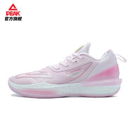 態(tài)極大三角一代籃球鞋水泥地實(shí)戰減震回彈耐磨NBA戰靴男 亮粉紅-大三角3.0_ET43847A_8 35