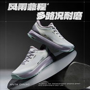 安踏風(fēng)雨兼程【Z哥同款】Din30橡膠防滑耐磨跑步鞋女通勤運動(dòng)鞋戶(hù)外鞋