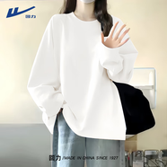 回力正肩短袖女2025新款夏季韓版純色體恤衫大碼胖mm寬松純棉t恤上衣