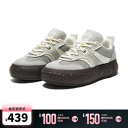 帕拉丁（PALLADIUM）德訓鞋男鞋女鞋休閑鞋板鞋厚底鞋99234 灰/深棕 38