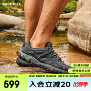 邁樂（Merrell）運(yùn)動戶外溯溪鞋ALL OUT BLAZE輕便透氣耐磨防滑速干休閑鞋 J65105 黑紅（男款） 45