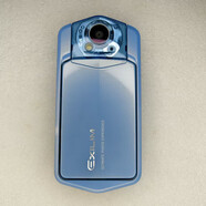 CASIO EX-Z77二手?jǐn)?shù)位相機(jī)覆古CCD照相機(jī)底片感老款卡片機(jī) TR200藍(lán)色1200萬(wàn)像9新_送卡旋轉(zhuǎn)屏自拍神器 標(biāo)配