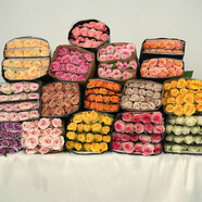 芊芊細語(yǔ)斗南基地直批發(fā)玫瑰鮮花全國速遞配送女友禮物家用水養插花家庭 60支隨機玫瑰