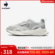 樂(lè )卡克（Le coq sportif）【訓練】法國公雞男女同款訓練運動(dòng)休閑鞋 灰/銀 39