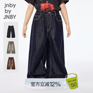 jnby by JNBY新款江南布衣童裝牛仔褲25秋男女童1P7E10110 991/牛仔藏青 130cm