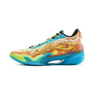 李寧（LI-NING）男鞋籃球鞋利刃52025秋季耐磨防滑緩震實(shí)戰(zhàn)運(yùn)動(dòng)鞋ABAU095 落霞橙海豚藍(lán)ABAU095-6 46