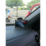 右側盲區輔助 車(chē)前可視影像汽車(chē)前輪AHD高清無(wú)線(xiàn)USB左360全景 4.3寸折疊屏+右側