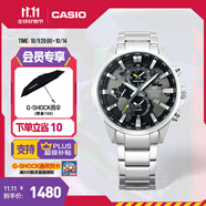 卡西歐（CASIO）EDIFICE EFR-303系列男士手表 時尚防水休閑商務(wù)男士手表 EFR-303D-1AVUPR商務(wù)