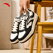 安踏（ANTA）982丨王一博同款板鞋男冬季厚底增高運動(dòng)休閑鞋商場(chǎng)同款112548066 【982 6.0】基礎黑/象牙白-2 42