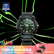 卡西歐（CASIO） 男表女表卡西歐手表男女情侶表學(xué)生時(shí)尚運(yùn)動(dòng)表太陽(yáng)能雙顯電子表 MW-620H-3AVDF布羅利 新一代