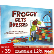 英文原版 Froggy Gets Dressed 小青蛙穿衣服 100本書(shū)單 吳敏蘭繪本 美國(guó)百本需讀 兒童啟蒙圖畫(huà)故事書(shū) Jonathan London 綠山墻 . 綠山墻圖書(shū)