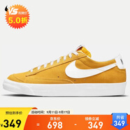耐克男子板鞋 BLAZER LOW '77  運動鞋 DA7254-700速度黃色40碼
