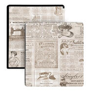 亞馬遜Kindle Scribe保護套10.2英寸2024款2022款硬殼可筆槽收納C4A6T4可翻蓋智能喚醒休眠ins風(fēng)格拼貼 A199覆古報紙B KindleScribe202210.2英寸