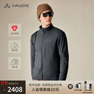 巍德（VAUDE）【騎闖天路同款】勃朗Blanc新款戶(hù)外P棉保暖棉服男士輕量徒步外套 VAUDE黑118-P金60G 【2-12°C】 L