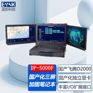 藍(lán)炬科技（EVAK）15.6英寸全國(guó)產(chǎn)化飛騰D2000三屏加固筆記本電腦應(yīng)急通訊指揮箱高性能移動(dòng)工作站便攜式加固計(jì)算機(jī)DP-5000F 15.6英寸 國(guó)產(chǎn)三屏加固筆記本超薄加固筆記本