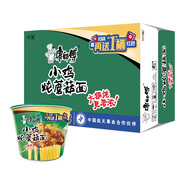 康師傅 方便面 經(jīng)典小雞燉蘑菇桶面102g*12 泡面整箱速食 方便食品