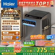 海爾（Haier）波輪洗衣機全自動小型家用10公斤EB100B32Mate1 直驅變頻京東自營家電國家補貼一級能效出租房宿舍