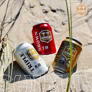 智美（Chimay）金帽/白帽/紅帽啤酒 330ml*6聽(tīng) 修道院精釀 比利時(shí)進(jìn)口 中秋送禮