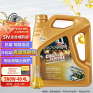卡爾沃鋅技術(shù)高端機(jī)油全合成 0W-40 SN級(jí) 4L 汽車發(fā)動(dòng)機(jī)潤滑油 汽車保養(yǎng)