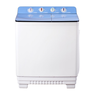 奇帥雙桶系列  15公斤不銹鋼洗滌桶3D炫彩鋼化玻璃面板半自動洗衣機