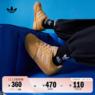 adidas「面包鞋」COURTIC經(jīng)典運動(dòng)板鞋男女阿迪達斯官方三葉草 芥末黃   41