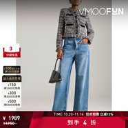 Self-Portrait帶綴飾圈圈花呢外套 花色 XS