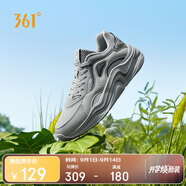 361°361°運(yùn)動(dòng)鞋云舒5秋季跑鞋透氣網(wǎng)面戶外休閑老爹鞋男672516701-2
