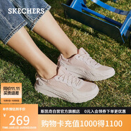 斯凱奇（Skechers）女鞋秋季軟底運動(dòng)跑步鞋舒適外穿網(wǎng)面休閑鞋健步鞋117224