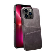 【品質(zhì)原裝】簡(jiǎn)約插卡皮套適用15pro蘋(píng)果14plus手機殼8xs英倫13ma 灰 iPhone_7