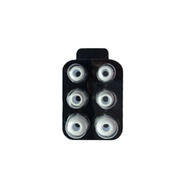 原裝耳機套魔音3/2耳套3耳塞入耳式耳帽硅膠套 白色powerbeats1_2_3耳塞4對