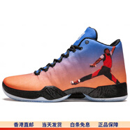 JordanAir Jordan 29 Photo Reel 休閑 防滑輕便 高幫 籃球鞋 男款 43