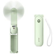 幾素手持風(fēng)扇F8X小熊電風(fēng)扇usb充電式可折疊桌面學(xué)生較靜音大風(fēng)力 大綠熊【升級38h續航】三檔大風(fēng)力 精美包裝【可手持/可桌面】配掛繩+數據線(xiàn)