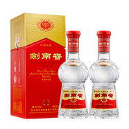 劍南春水晶劍 濃香型白酒 白酒 宴請用酒 52度 500mL 2瓶 送酒具