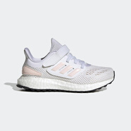 阿迪達斯 （adidas）PUREBOOST 22隨心暢跑魔術(shù)貼網(wǎng)面跑鞋男女小童兒童 白色_淺藕粉色 28 165mm