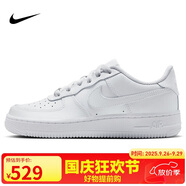 耐克NIKE板鞋女子大童空軍一號 AIR FORCE 1運(yùn)動鞋 DH2920-111白36.5