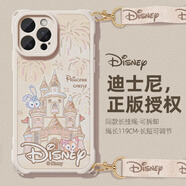 OBILE迪士尼適用蘋果15手機保護(hù)殼掛繩iPhone14女款13保護(hù)套 iPhone7 小羊皮軟殼鏡頭保護(hù)斜挎-4