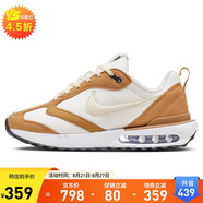 耐克NIKE休閑鞋女子減震AIR MAX DAWN運(yùn)動鞋DC4068-103白黃37.5