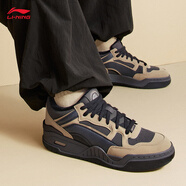 李寧月白2 MID加絨版丨板鞋男子冬季柔軟舒適中幫經(jīng)典休閑鞋AGCV331