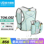 ULTIMATE DIRECTION美國UD TO6.0男女競速越野包男女跑步背包輕量帶軟水壺山地騎行包 女款 TO6.0-藍（含2個(gè)軟水壺） L