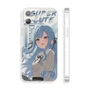 魅族（MEIZU）豐川祥子純欲辣妹蘋(píng)果17手機殼二次元硅膠小米15vivos18iQOOz9一加13三星oppok11魅族21紅米k80華 豐川祥子古董白殼 iPhone 16