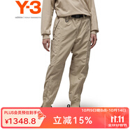 Y-3【 雙11】y3CRK NYL CUF PNT男士休閑束口薄款工裝褲50IV8024 米白色 M