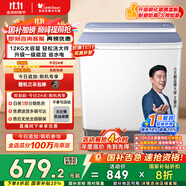 小天鵝（LittleSwan）雙桶雙缸洗衣機(jī)半自動(dòng) 12公斤大容量 強(qiáng)力去污 洗大件 節(jié)能 TP12S156 家電國(guó)家補(bǔ)貼20% 一級(jí)能效