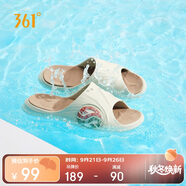 361°運(yùn)動(dòng)拖鞋男AG夏季籃球厚底沙灘休閑外穿涼拖鞋子男672426728-2