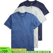 Polo Ralph LaurenT恤男裝男士春夏季棉短袖奢侈品精梳棉3件套裝上衣半截袖名牌禮物 Andover -名牌男士t恤 進(jìn)口 S （胸圍86-94厘米）