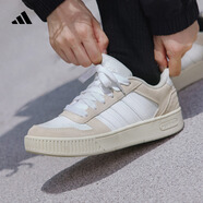 adidas「小鋸齒」D-PAD CLASSIC休閑美高風(fēng)復(fù)古籃球板鞋阿迪達(dá)斯   白色/漢玉白   38