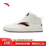 安踏（ANTA）（ANTA）男板鞋 象牙白/絳紅色-2 39 (男6.5)