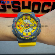卡西歐（CASIO）G-SHOCK運動(dòng)手表GA-110黑武士GA-110-1B/GB/RG/GA-100-1A1 GA-110Y-9A 稀少灰黃