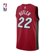 耐克耐克NBA官方-杜蘭特詹姆斯球星速干球衣籃球服運(yùn)動(dòng)背心夏季 熱火-吉米巴特勒球衣 L